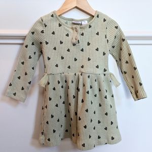 Zara Cozy Ribbed Dress